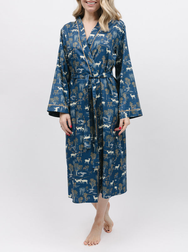 Fawn Cotton-Modal Robe