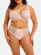 Charley Underwired Stretch Plunge Bra - Ballet Pink