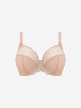 Charley Underwired Stretch Plunge Bra - Fawn