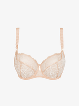 Agathe Underwired Balcony Bra - Ivory