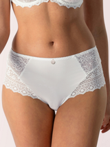 Cassiopee Full Briefs - White