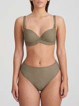 Tinjis A-E Plunge Bikini Top