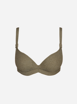 Tinjis A-E Plunge Bikini Top