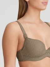 Tinjis A-E Plunge Bikini Top