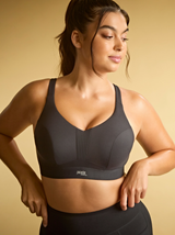 Endurance D-J Underwired Sports Bra - Black