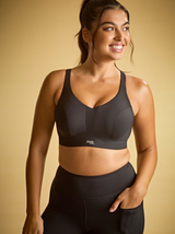 Endurance D-J Underwired Sports Bra - Black