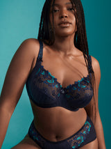 Deauville Full Cup Bra - Velvet Blue