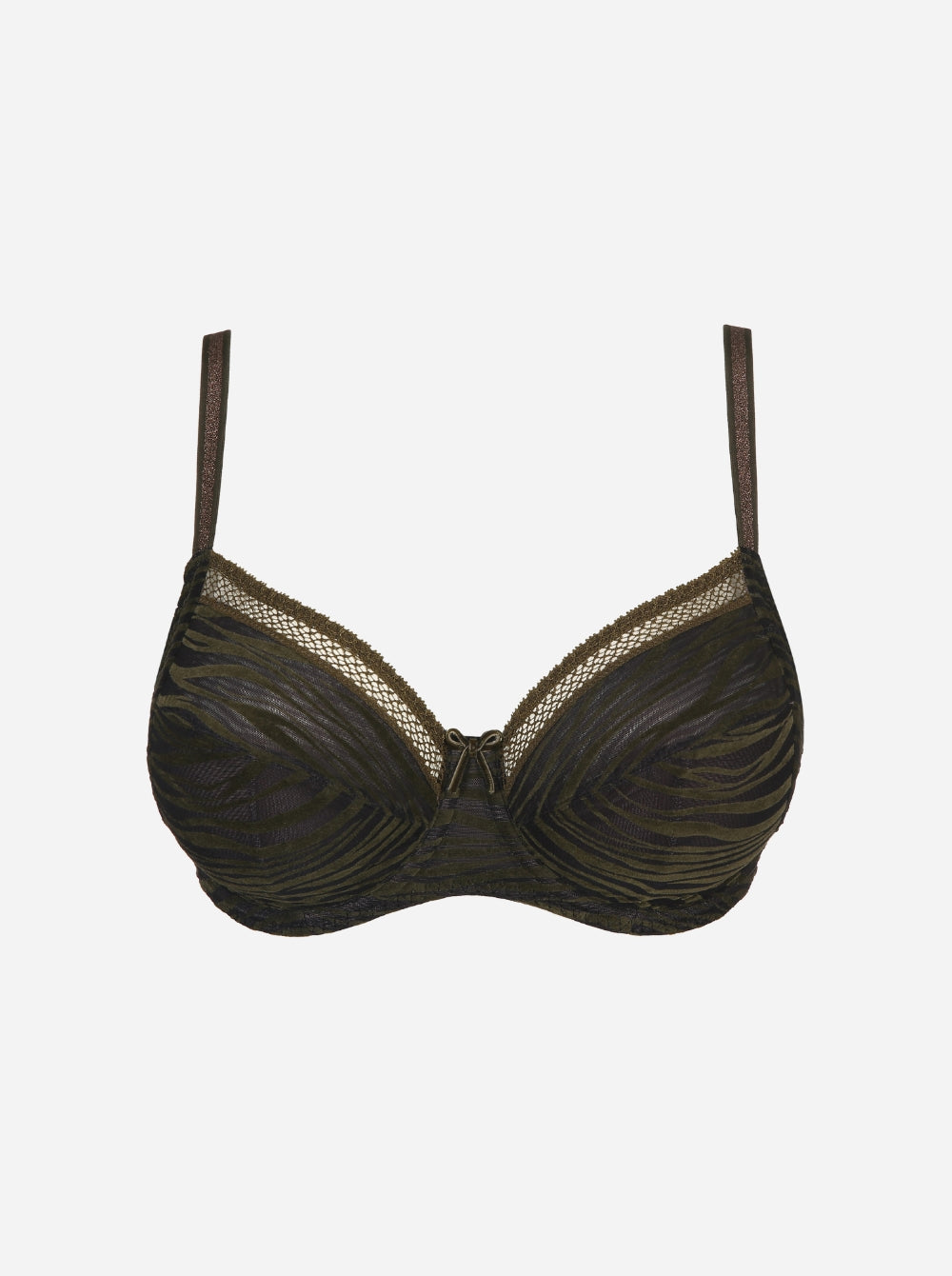 Verlet underwired full cup bra - Dark Woods