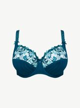 Deauville Underwired Full Cup Bra - Peacock