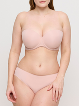 Figuras Underwired Strapless Bra - Powder Rose
