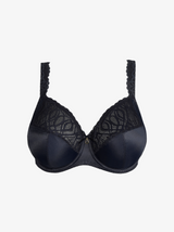 Salerno Underwired Full Cup Bra - Midnight Blue