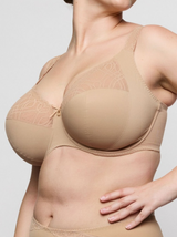 Salerno I-M Underwired Full Cup Support Bra - Candy Ginger
