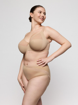Salerno I-M Underwired Full Cup Support Bra - Candy Ginger