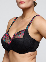 Miyara Underwired Full Cup Bra - Floral Eclipse