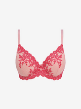 Embrace Lace Plunge Bra - Ballet Slipper