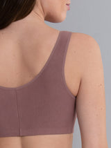 Hazel Pocketed Soft-Cup Bra - Berry