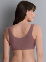 Hazel Pocketed Soft-Cup Bra - Berry