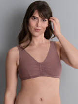 Hazel Pocketed Soft-Cup Bra - Berry
