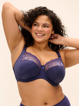 Morgan Underwired Full Cup Bra - Midnight