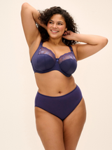 Morgan Underwired Full Cup Bra - Midnight