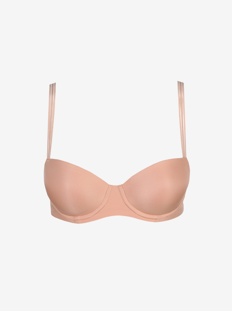 Louie Balcony Bra - Powder Rose