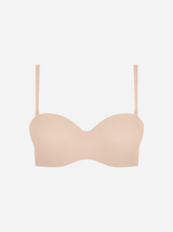 Norah Bandeau Strapless Bra - Golden Beige