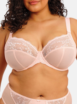 Charley Underwired Stretch Plunge Bra - Ballet Pink