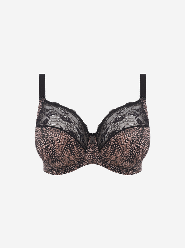 Morgan Underwired Full Cup Bra - Ebony