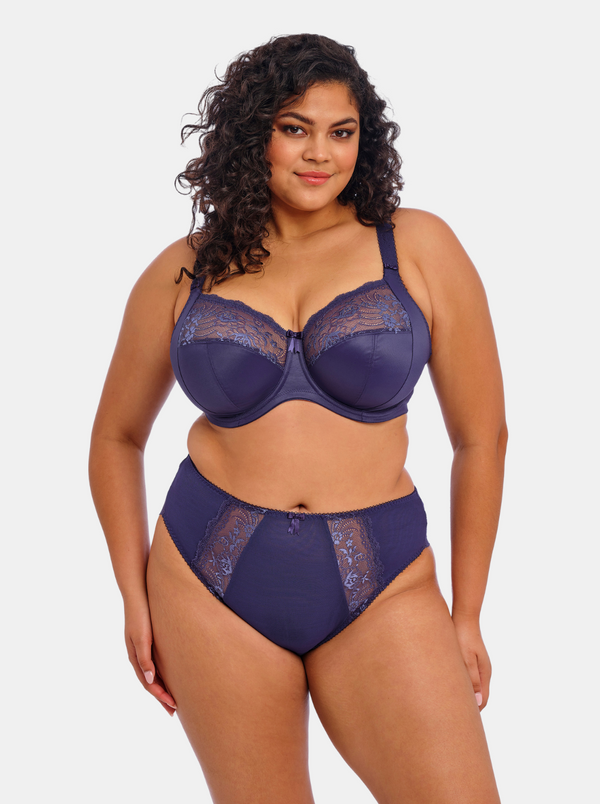 Morgan Underwired Full Cup Bra - Midnight