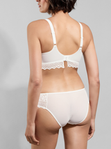 Cassiopee Mid-Rise Briefs - White