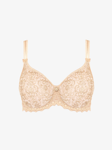 Cassiopee Seamless Full Cup Bra - Creamy Beige