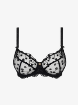 Tess Balcony Bra - Black