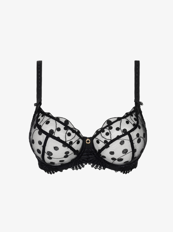 Tess Balcony Bra - Black