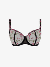 Eliyse Underwired Balcony Bra - Black