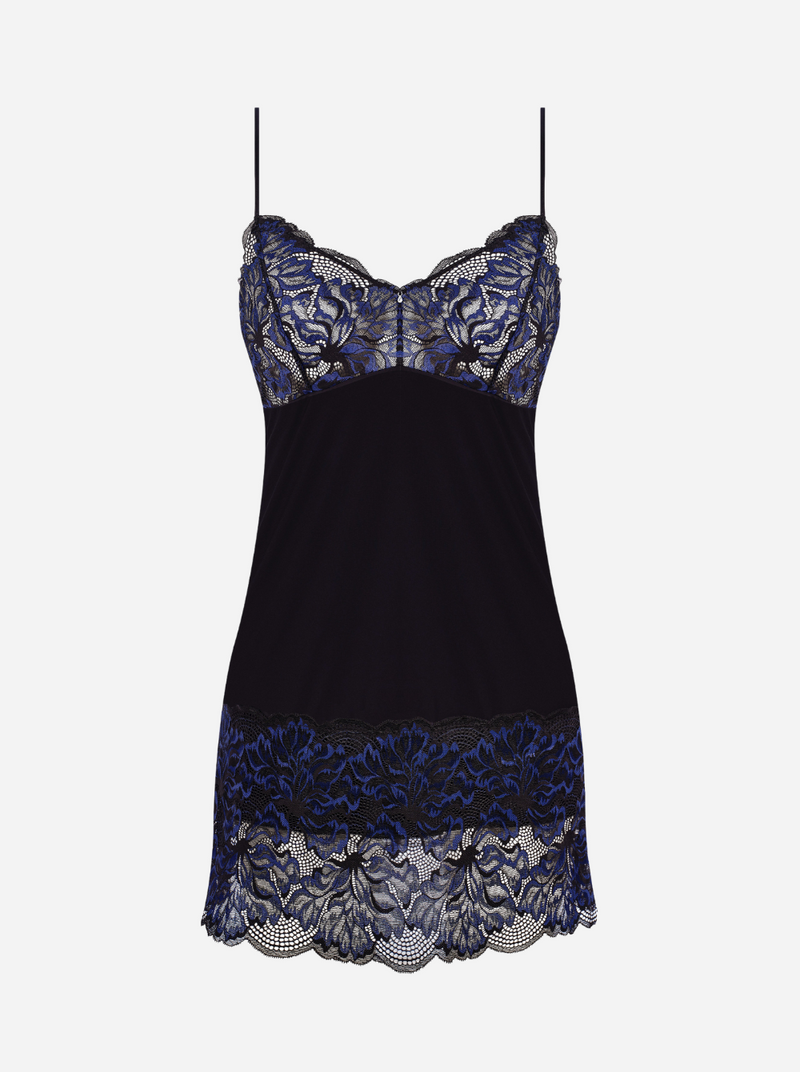 Emmaline Lace Chemise - Midnight