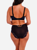 Emmaline High-Waist Full Briefs - Midnight