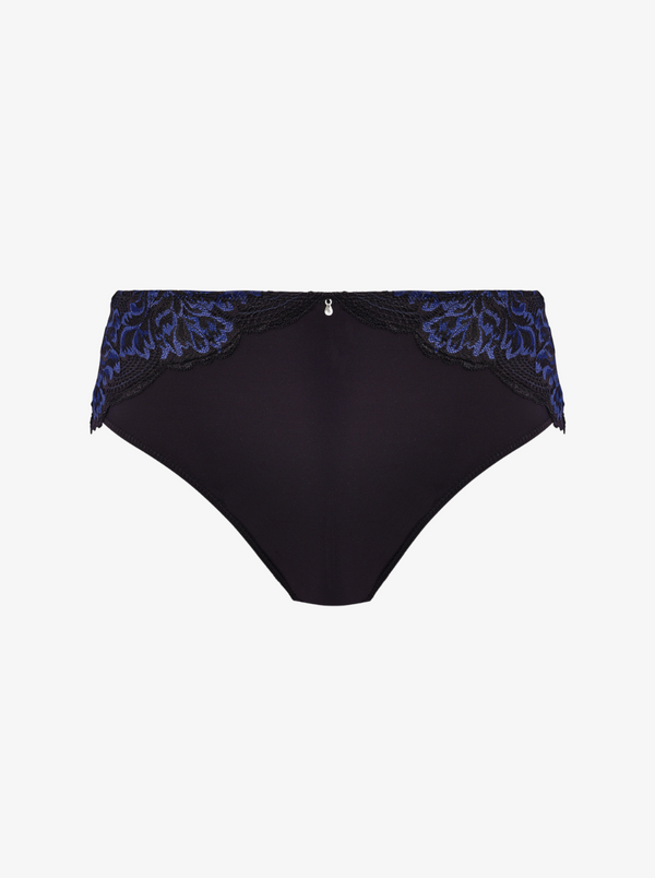 Emmaline High-Waist Full Briefs - Midnight