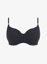 Ottawa D-H Full Cup Bikini Top - Black