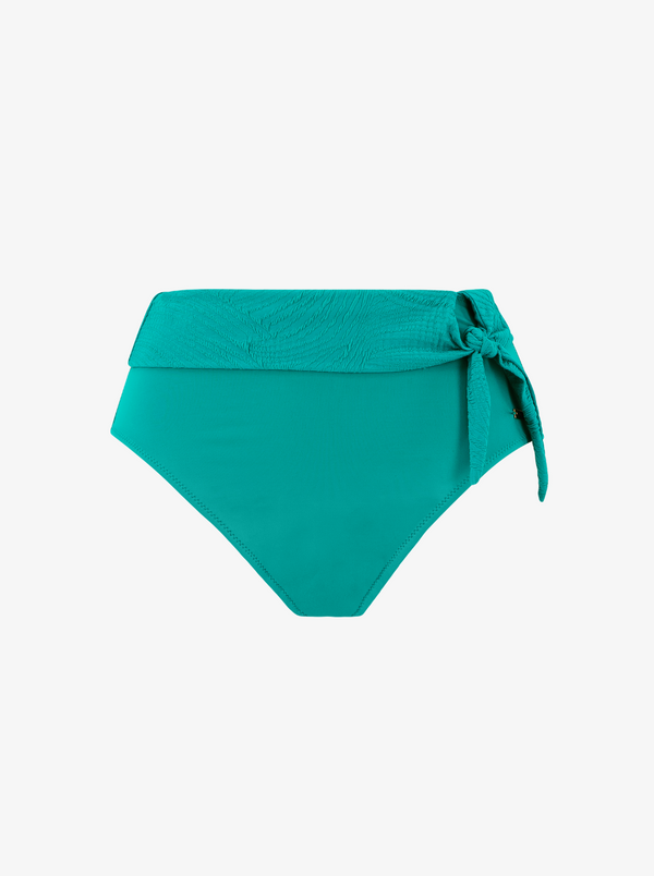 Ottawa High Waist Bikini Briefs - Bright Jade
