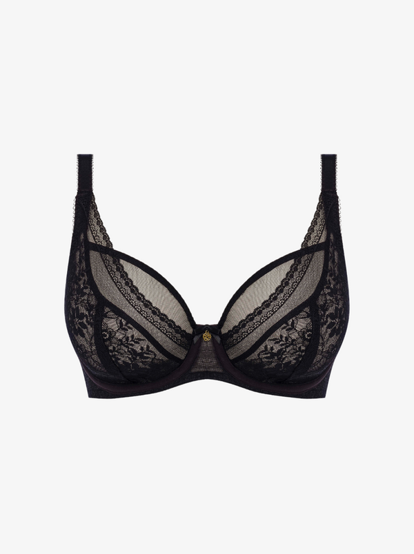 Sydnie Plunge Bra - Black