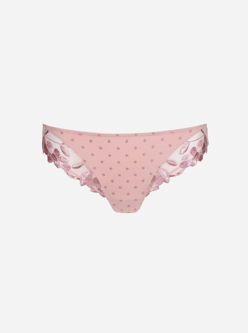 Agnes Italian Briefs - Vintage Pink