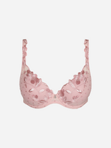 Agnes Plunge Bra - Vintage Pink