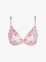 Agnes Plunge Bra - Vintage Pink