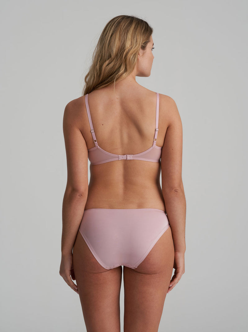 Agnes Plunge Bra - Vintage Pink