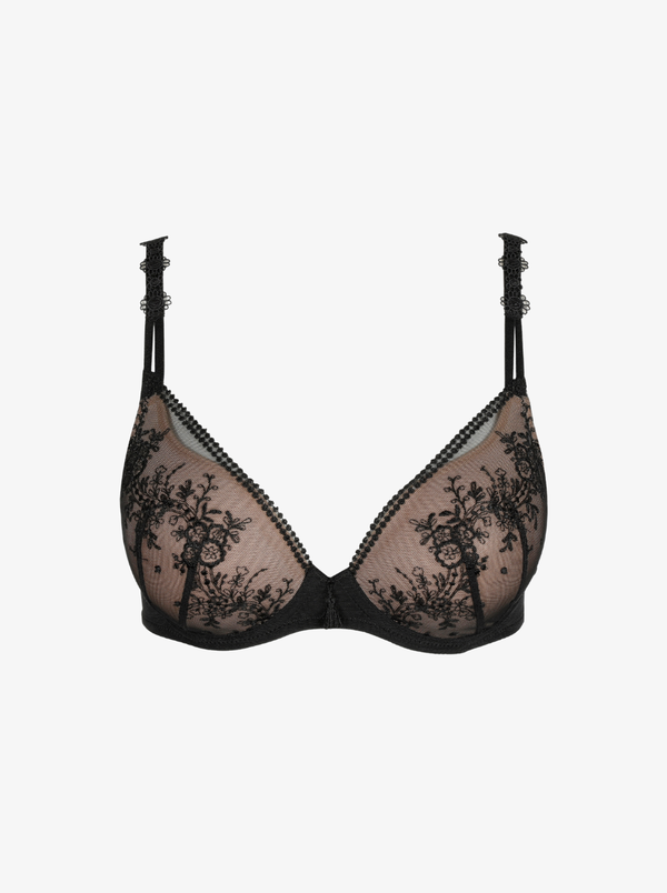 Annaelle Plunge Bra - Black