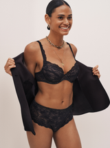 Cyrile Push-Up Bra - Black