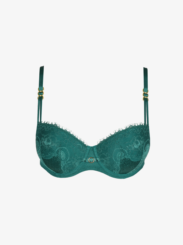 Junoo Balcony Bra - Jasper Green