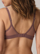 Louie T-Shirt Bra - Satin Taupe