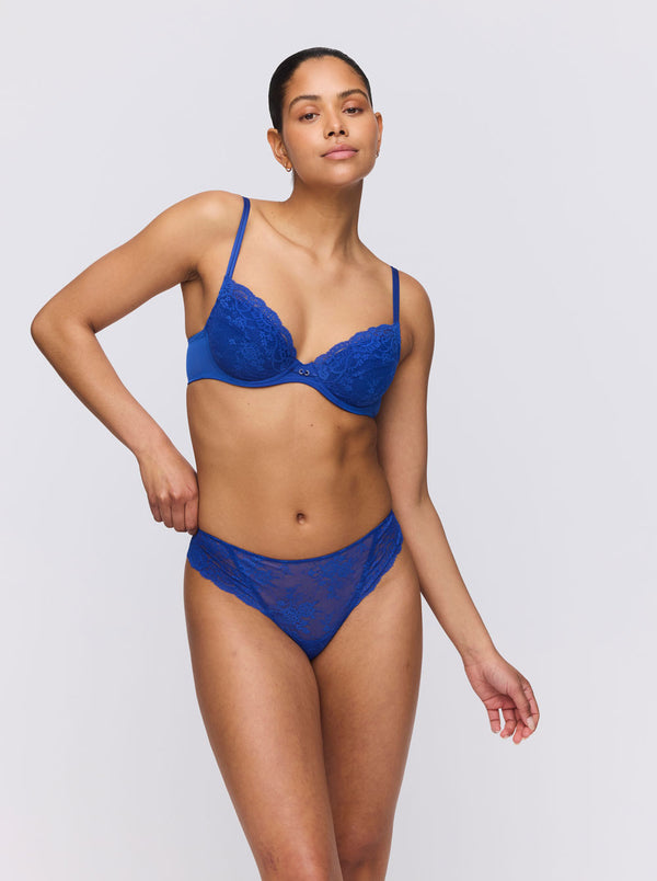 Melipha Push-Up Bra - Blue Print