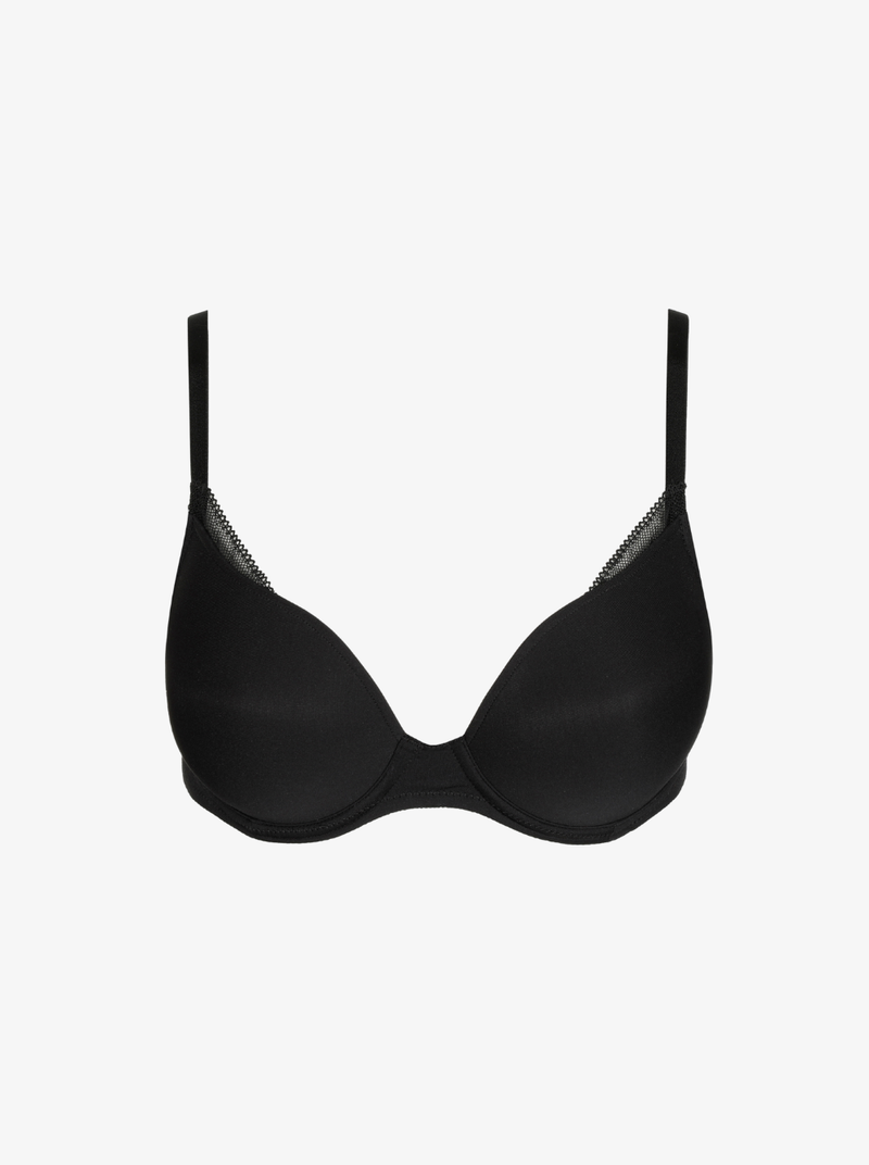 Milao Heartshape Bra - Black
